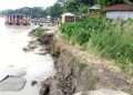 হরিরামপুরে পদ্মার ভাঙনে দুইশো বছরের পুরোনো বাজার অস্তিত্বহীন