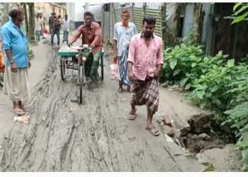 ৫২ বছরেও পাকা হয়নি বোগলাবাজার-বক্তারপুর রাস্তা