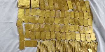 ১৯ কেজি সোনাসহ যুবক আটক