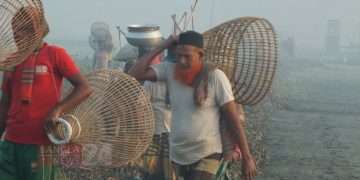 পাবনা থেকে গাজীপুরে এসে সংগ্রহ করেন ‘চাঁইলতা’, পরে বানান মাছ ধরার চাঁই