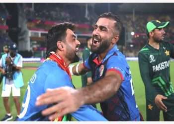 বিশ্ব চ্যাম্পিয়ন ইংল্যান্ডের পর পাকিস্তানকেও হারাল আফগানরা