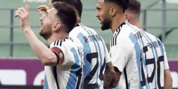 প্যারাগুয়েকে হারাল আর্জেন্টিনা