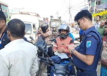 ঢাকার প্রবেশ পথে র‍্যাব-পুলিশের তল্লাশি