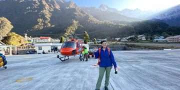 প্রথম বাংলাদেশি নারীর দুর্গম আমা দাবলাম অভিযান শুরু