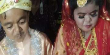 বিয়ে করলেন ৩৮ ইঞ্চি উচ্চতার আব্বাস