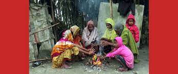 শীতে কাঁপছে কুড়িগ্রাম