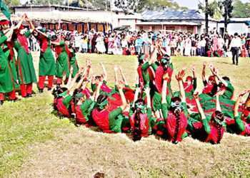 মনোমুগ্ধকর ডিসপ্লে প্রদর্শনের মাধ্যমে বিজয় দিবস পালিত