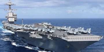 ইসরাইল উপকূল ছাড়ছে মার্কিন রণতরী