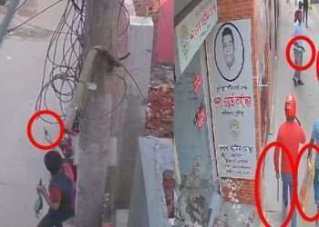 কুমিল্লা কিশোর গ্যাংয়ের অস্ত্রের মহড়া