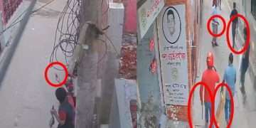 কুমিল্লা কিশোর গ্যাংয়ের অস্ত্রের মহড়া