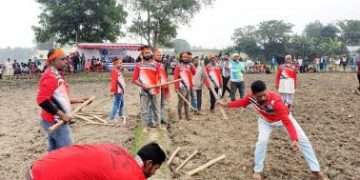 ব্রাহ্মণবাড়িয়ায় ঐতিহ্যবাহী গুটিদাড়া খেলা অনুষ্ঠিত