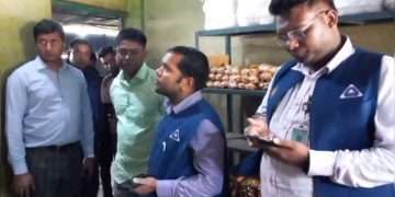 মিরসরাইয়ে বেকারিকে লাখ টাকা জরিমানা