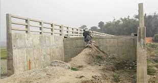 দেড় কোটি টাকা ব্যয়ে সেতু নির্মাণ