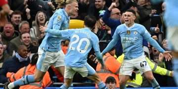 ফোডেনের জোড়া গোলে ম্যানচেস্টার ডার্বি জিত