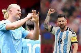 ‘অস্কারের’ দৌড়ে মেসি-হালান্ড