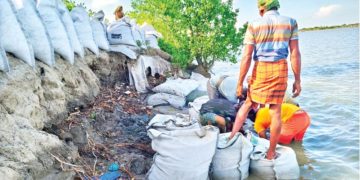 ঝড়ের সঙ্গে যুদ্ধই যেন নিয়তি