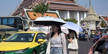 থাইল্যান্ডে পারদ ছাড়াল ৪৪ ডিগ্রি