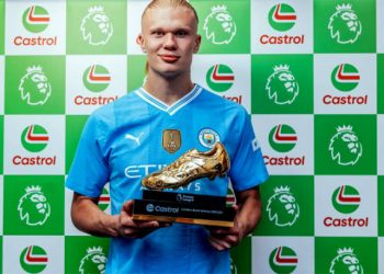 টানা দ্বিতীয়বার গোল্ডেন বুট হালান্ডের