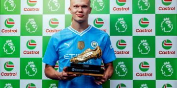 টানা দ্বিতীয়বার গোল্ডেন বুট হালান্ডের