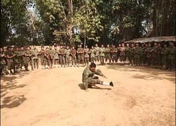 কেএনএফের প্রশিক্ষণ কেন্দ্র গহিন বনে