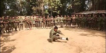 কেএনএফের প্রশিক্ষণ কেন্দ্র গহিন বনে