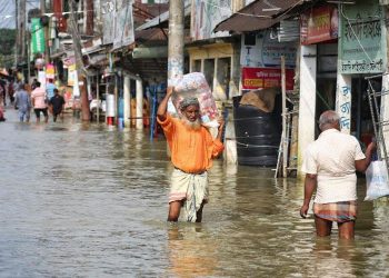 সিলেটে আবারও বন্যা আতঙ্ক