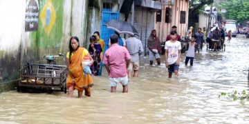 হাকালুকি তীরে বন্যা পরিস্থিতির অবনতি