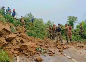 খাগড়াছড়িতে পাহাড়ধস