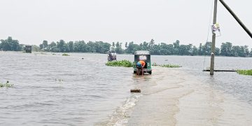 সুনামগঞ্জের নদ-নদীতে বাড়ছে পানি