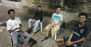 ডাকাত আতঙ্কে রাত জেগে পাহারা