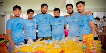 বানভাসিদের পাশে স্বেচ্ছাসেবী সংগঠন