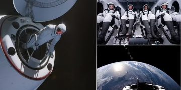 ইতিহাস গড়ে ওরা ফিরলেন পৃথিবীতে