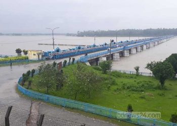 তিস্তার পানি বিপৎসীমার উপর