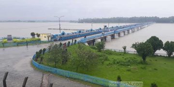 তিস্তার পানি বিপৎসীমার উপর