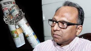 আমার দেশ সম্পাদক মাহমুদুর রহমান দেশে ফিরলেন