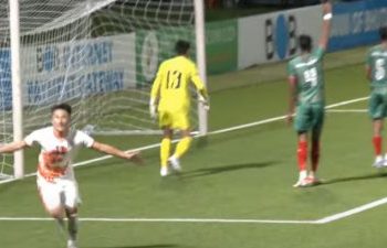 শেষ মুহূর্তের গোলে ভুটানের কাছে হারল বাংলাদেশ