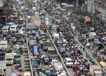 তীব্র যানজটে নগরবাসীর নাভিশ্বাস