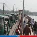 কালুরঘাট সেতু দিয়ে যান চলাচল শুরু