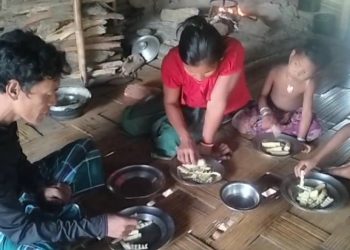 থানচির দুর্গম এলাকায় দেড় শতাধিক পরিবারে খাদ্য সংকট