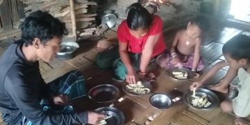 থানচির দুর্গম এলাকায় দেড় শতাধিক পরিবারে খাদ্য সংকট