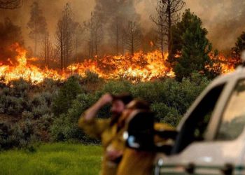 ক্যালিফোর্নিয়ায় ভয়াবহ দাবানল
