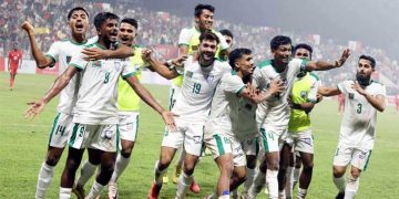 শেষ মুহূর্তের গোলে মালদ্বীপকে হারাল