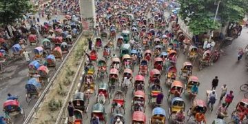 রিকশার জঞ্জাল রাজধানী