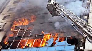 দেশের প্রধান দুই শহরে অগ্নিকাণ্ড