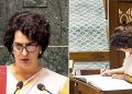 প্রথম বার সংসদে পা রাখলেন প্রিয়াঙ্কা গান্ধী