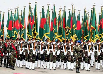 অভ্যুত্থানে পর প্রথম বিজয় দিবস