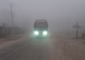 বৃষ্টির মত ঝরছে কুয়াশা