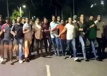 নিষিদ্ধ ছাত্রলীগের ঝটিকা মিছিল