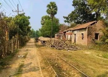 অবহেলায় বিলীন হওয়ার পথে ফেনী-বিলোনিয়া রেলপথ
