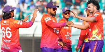 রংপুরকে হারাল রাজশাহী